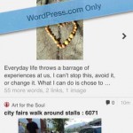 Wordpress for iPhone 5