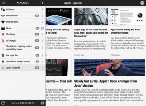 Newsify for iPad 3