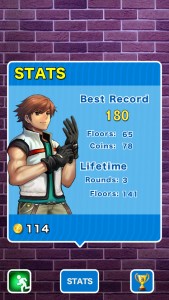 Share the stats screen and your highest floor.