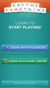 Say the Same Thing by Space Inch, LLC screenshot