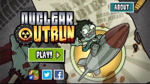 Nuclear Outrun by Gamenauts screenshot Nuclear Outrun by Gamenauts screenshot
