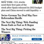 The Wall Street Journal for iPhone 3