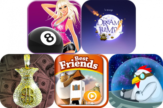 iPhone And iPad Apps Gone Free: Hotshot Pool, Dream Jump, Gunner, And More