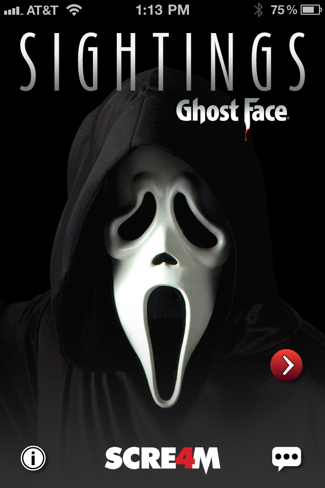 The Scream's Ghost Face Arrives In New iPhone/iPod touch App