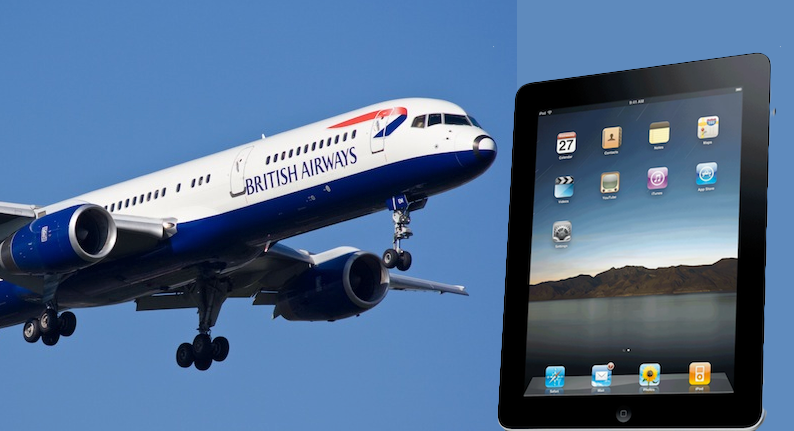 British Airlines Adding iPads To Its Entertainment Offerings