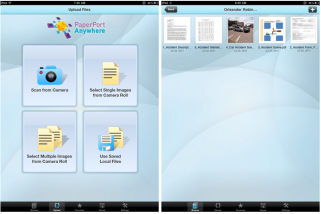 PaperPort Anywhere Comes To iOS, Competes With DropBox