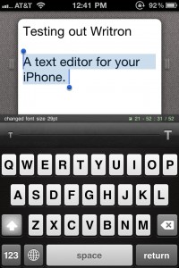 Writron - The Text Writer by Masataka Hakozaki screenshot