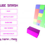 Cube Smash, A 3-D Arcade Shooter Without The Noise