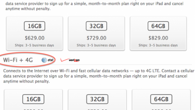 Apple Renames 'iPad Wi-Fi + 4G' In Several Countries After International Criticism