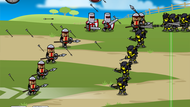 Instead Of Defending Your Castle, Go Out And Plunder The Battle Fields With Your Warmongers